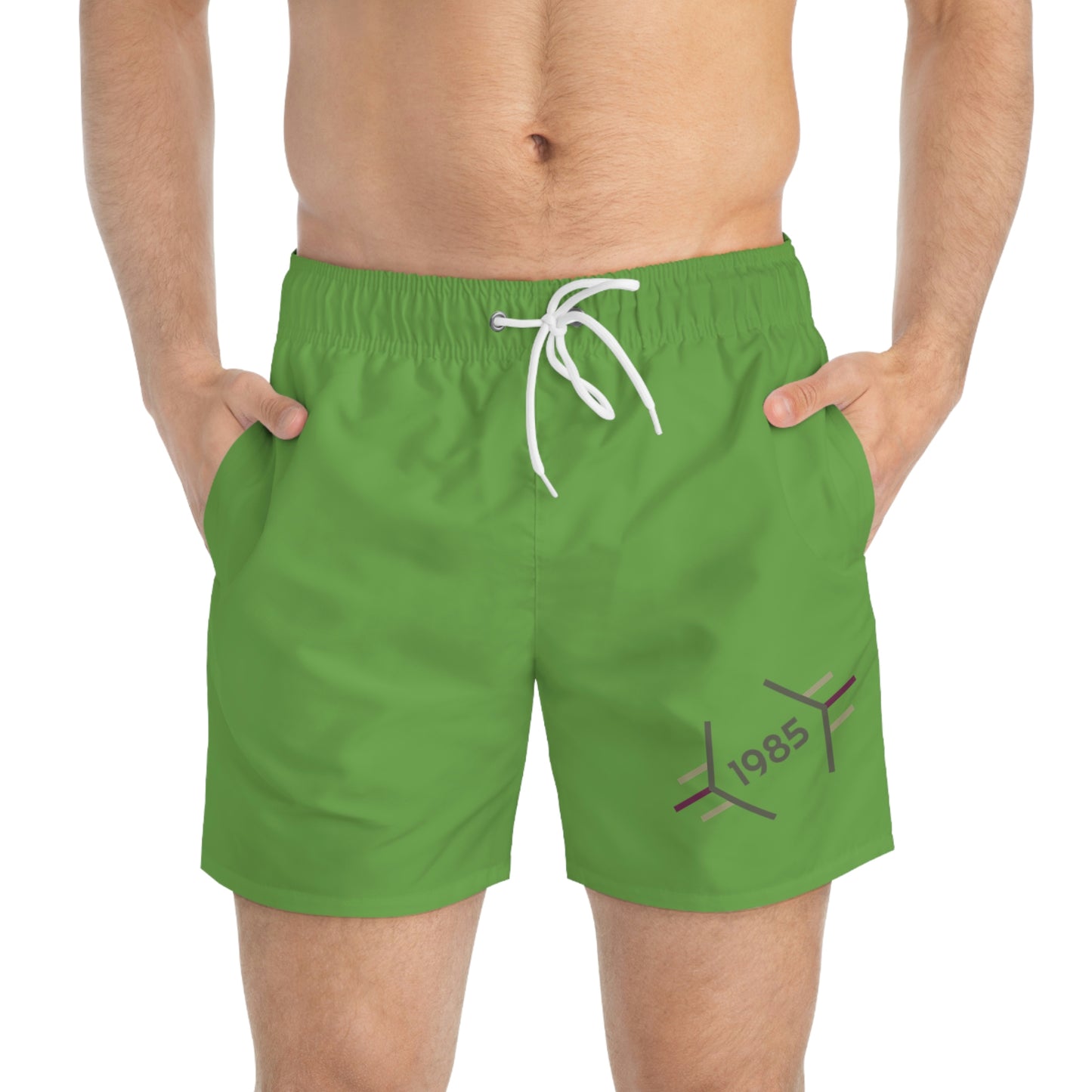 Men's Swim Shorts - Ice Lolly Green