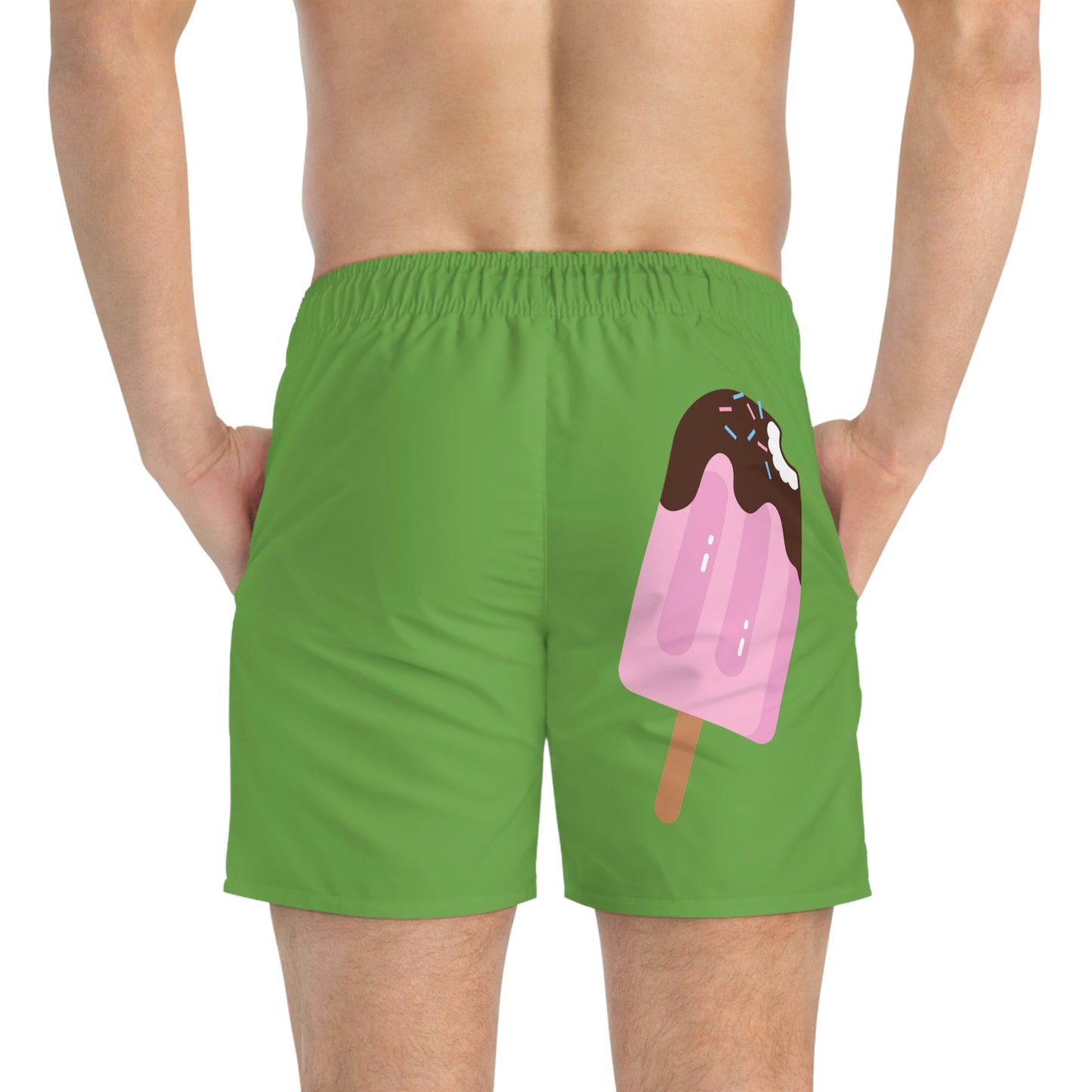 Men's Swim Shorts - Ice Lolly Green