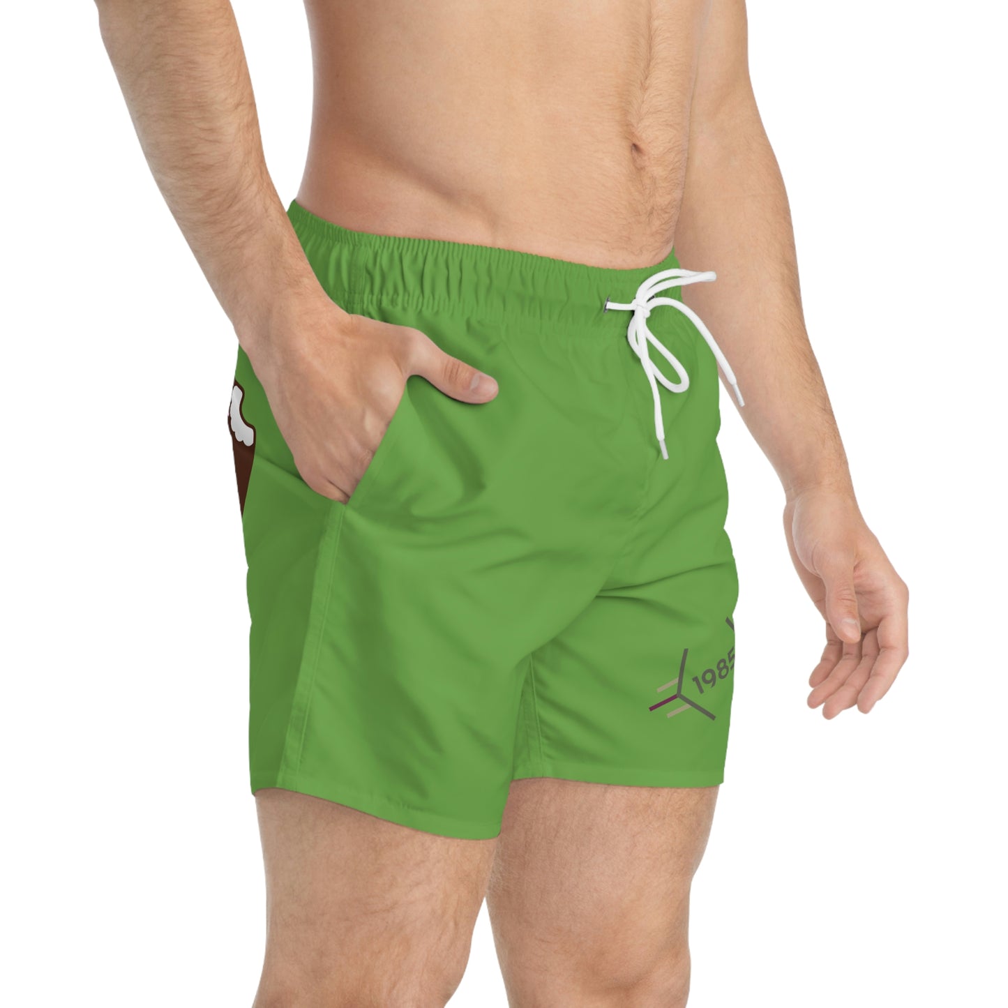 Men's Swim Shorts - Ice Lolly Green